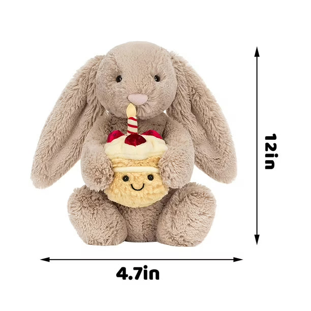 Bashful Beige Bunny 'Birthday'