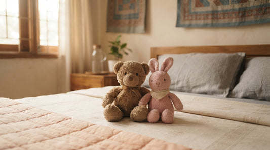 Soft teddy bear and plush bunny for a Valentine’s gift in Bangladesh