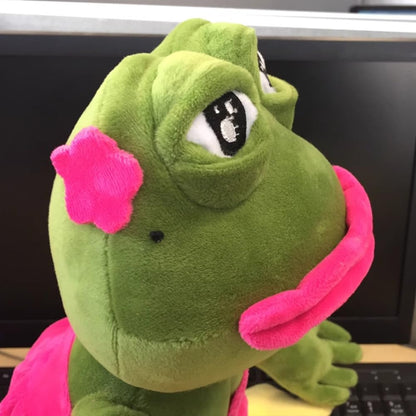 Girl Pepe Frog Plush