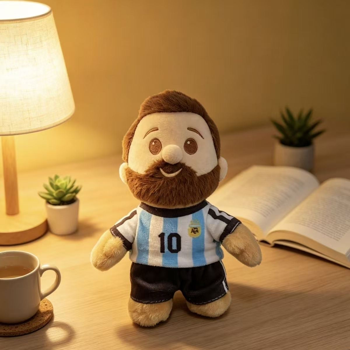 GOAT Messi Mini Plush — gOAT Messi Mini Plush celebrates football's greatest, Leona Bangladesh (styled view)