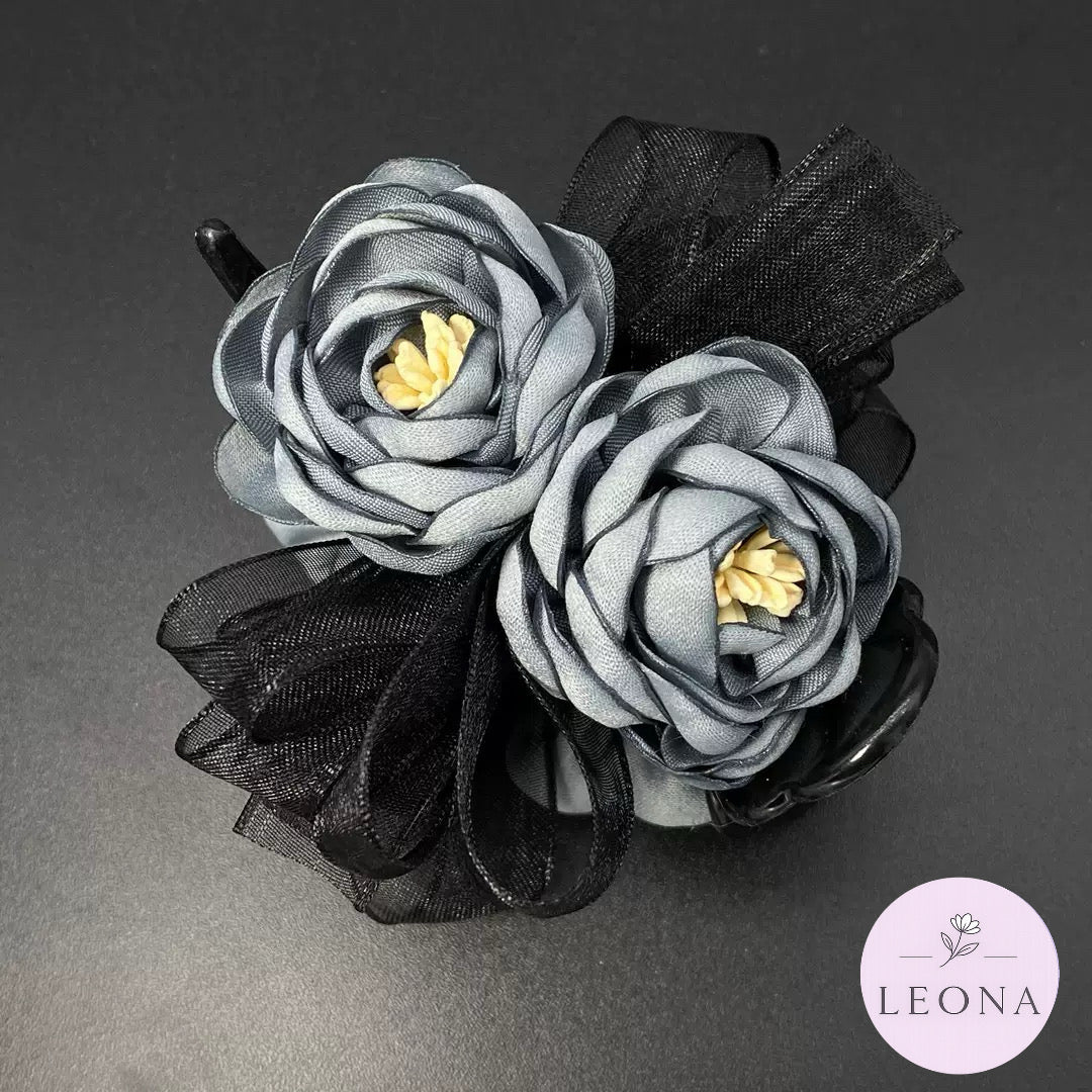 Korean Style Peony Flower Clip