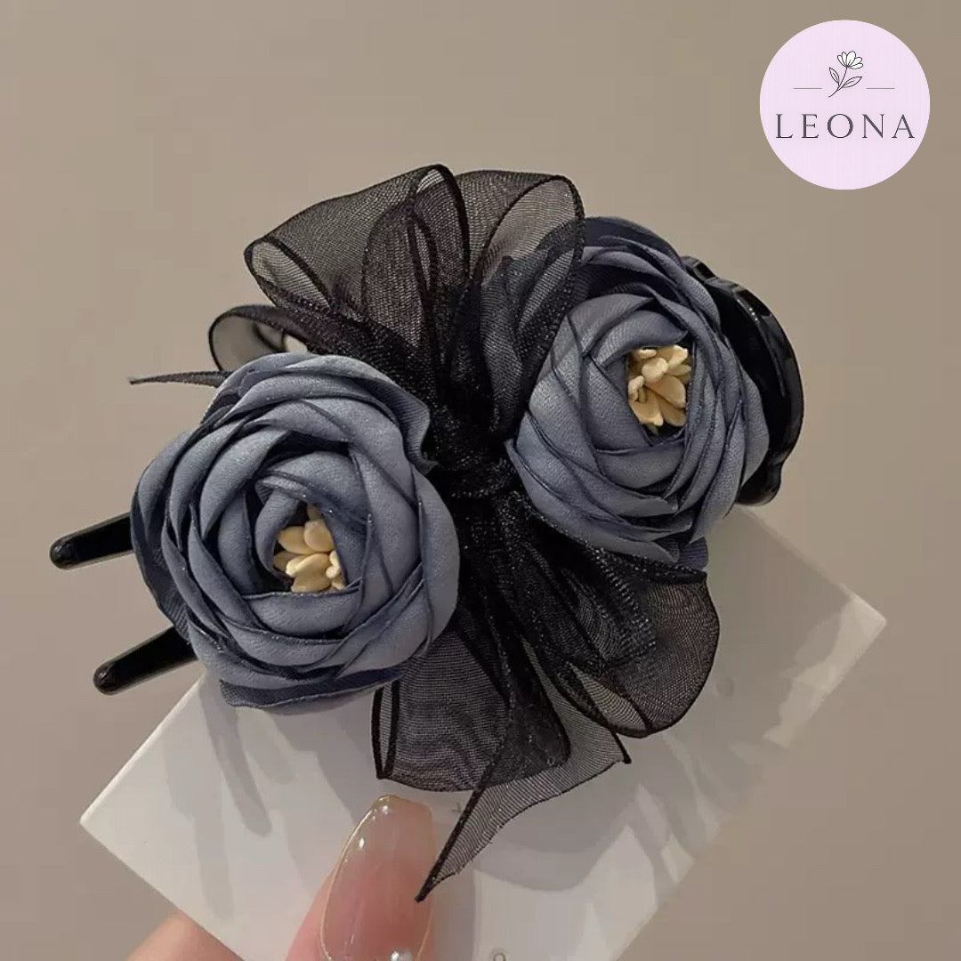 Korean Style Peony Flower Clip
