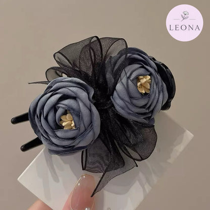 Korean Style Peony Flower Clip