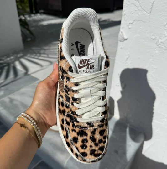 Leopard Nike Air Force 1 Shoes