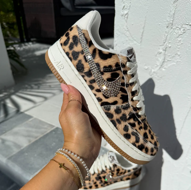 Leopard Nike Air Force 1 Shoes