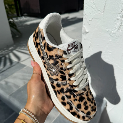 Leopard Nike Air Force 1 Shoes