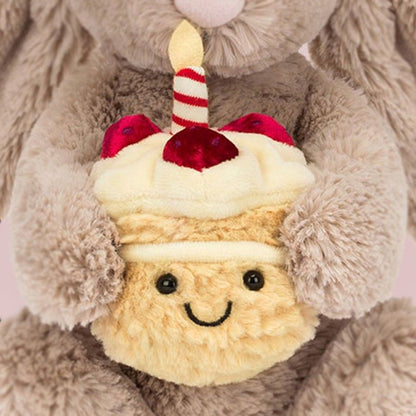 Bashful Beige Bunny 'Birthday'