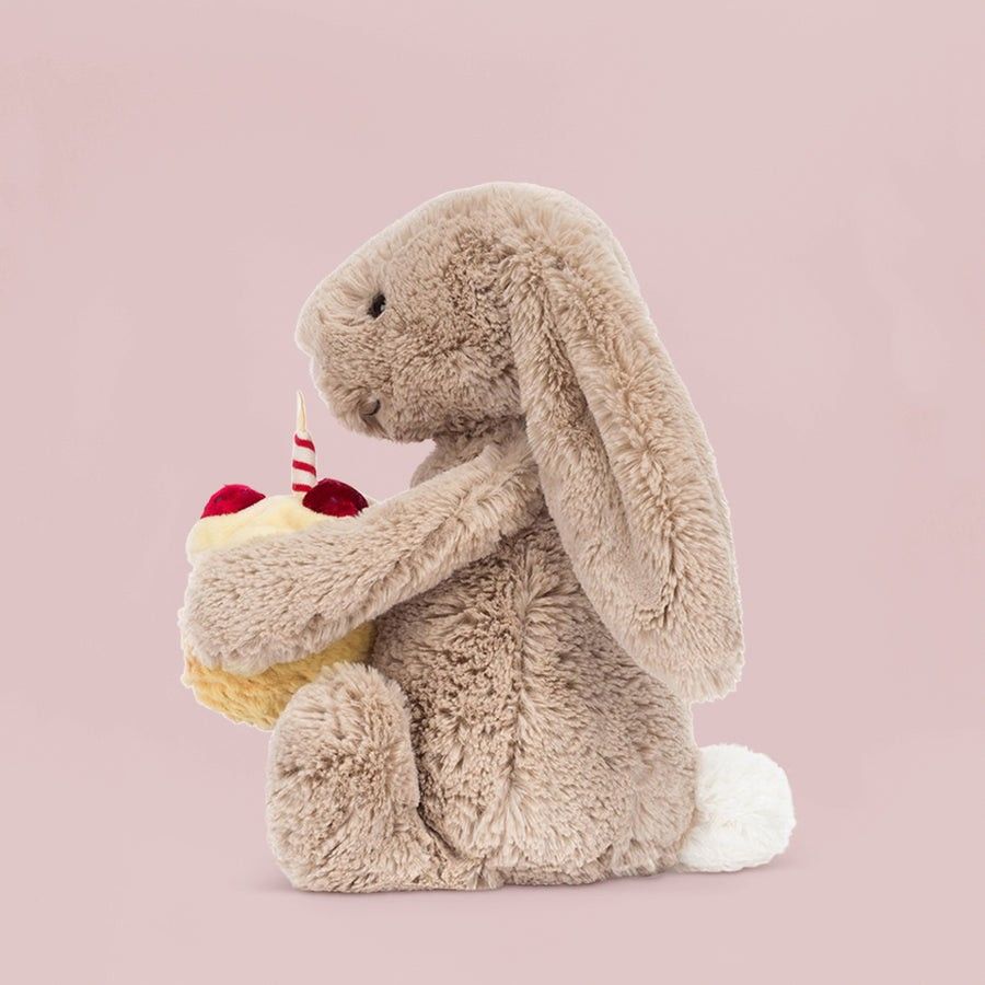 Bashful Beige Bunny 'Birthday'