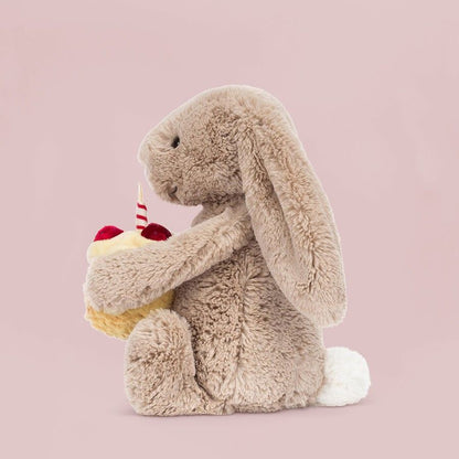 Bashful Beige Bunny 'Birthday'