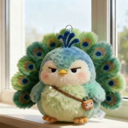 Green Peacock  Soft Toy